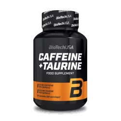 BioTech USA - Caffeine + Taurine - 60 Kapseln