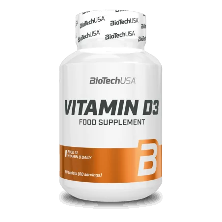 BioTech USA - Vitamin D3 - Kapseln 60