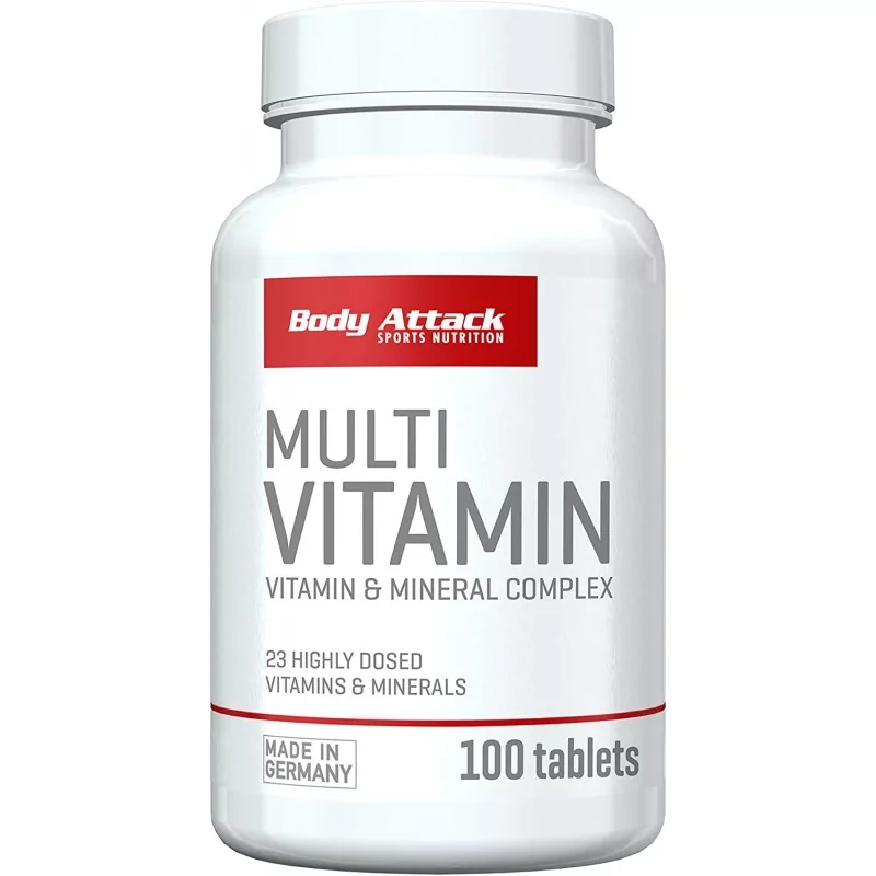 Body Attack - Multivitamin - Kapseln 100