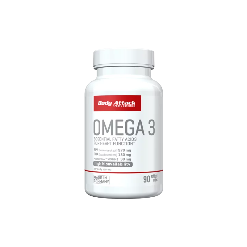 Body Attack - Omega 3 - Kapseln 90