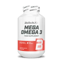 BioTech USA - Mega Omega 3 - 180 Capsules