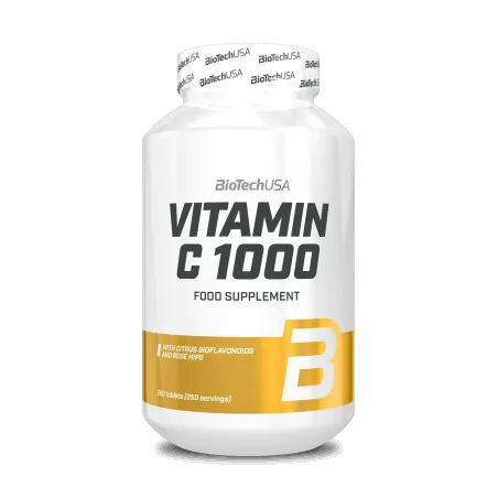 BioTech USA - Vitamin C 1000 - 250 Tabletten