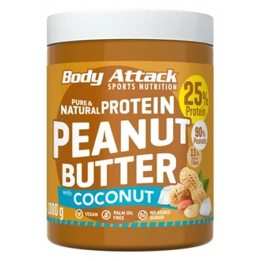 Body Attack - Peanut Butter - 1000g