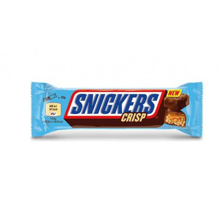MARS INC - Snickers High Protein Crisp Bar - 55g