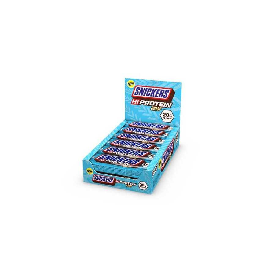 MARS INC - Snickers High Protein Crisp Bar - 12x55g