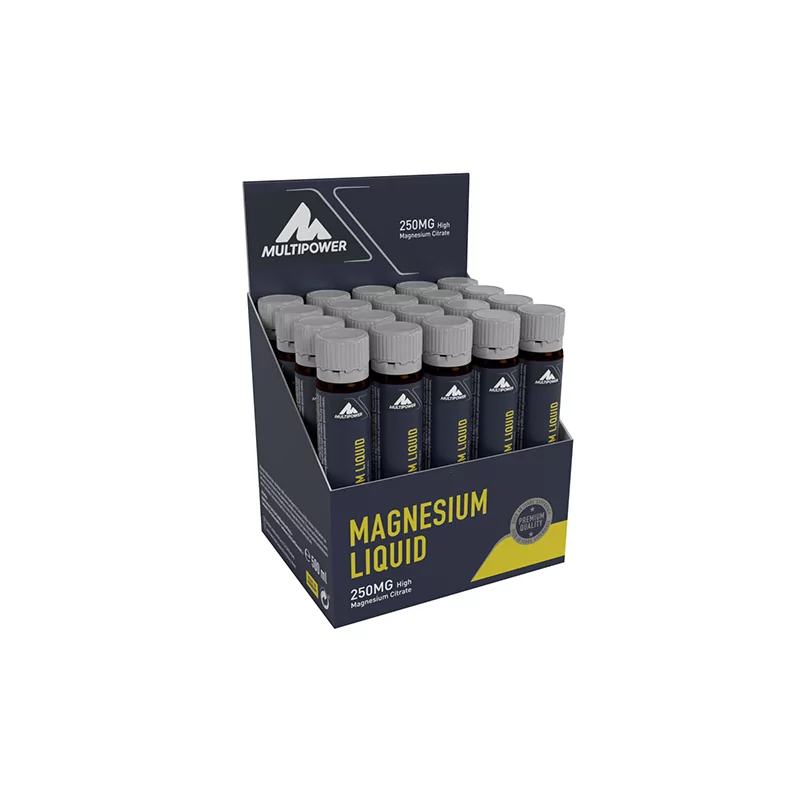 Multipower Magnesium Liquid Shots – Neutral - 20x25ml