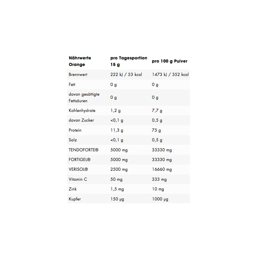 ESN - Collagen Peptides - 300g Orange