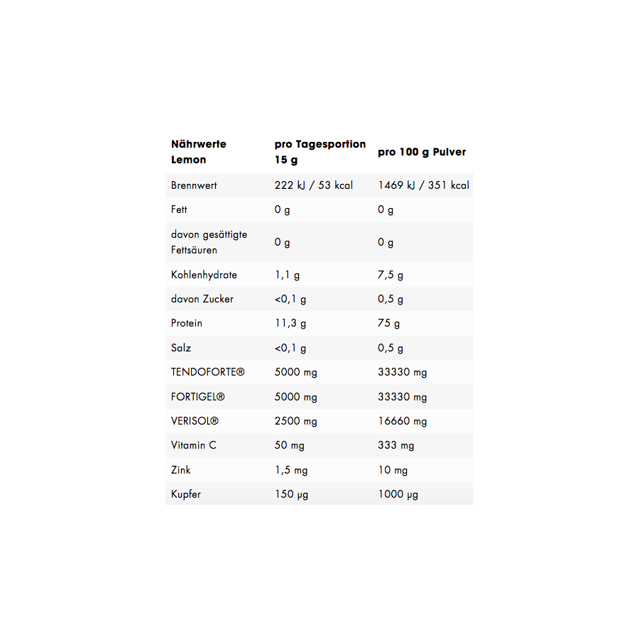 ESN - Collagen Peptides - 300g Lemon