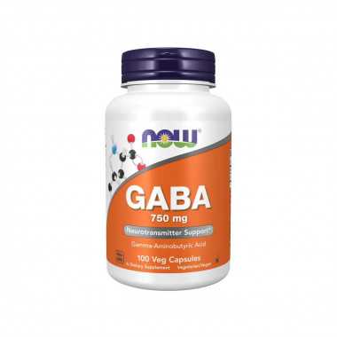Now Foods - Gaba 750mg - 100 Kapseln