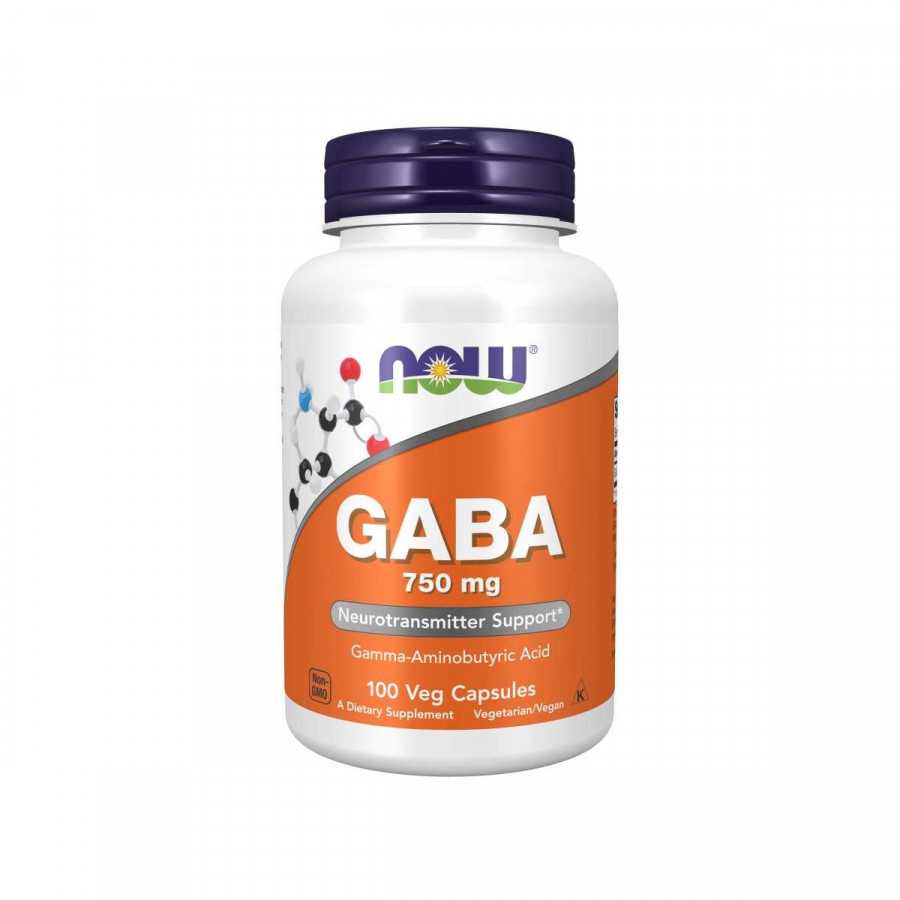 Now Foods - Gaba - 100 Gélules