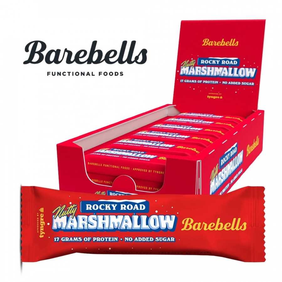 Barebells - Protein Bar Box - ROCKY ROAD MARSHMALLOW - 12x55g