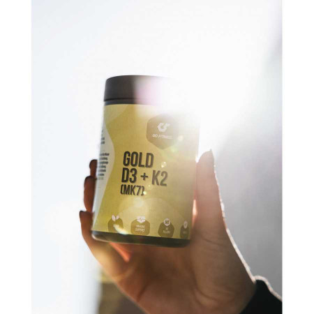 Go Fitness - Gold D3 + K2 - 60 Caps