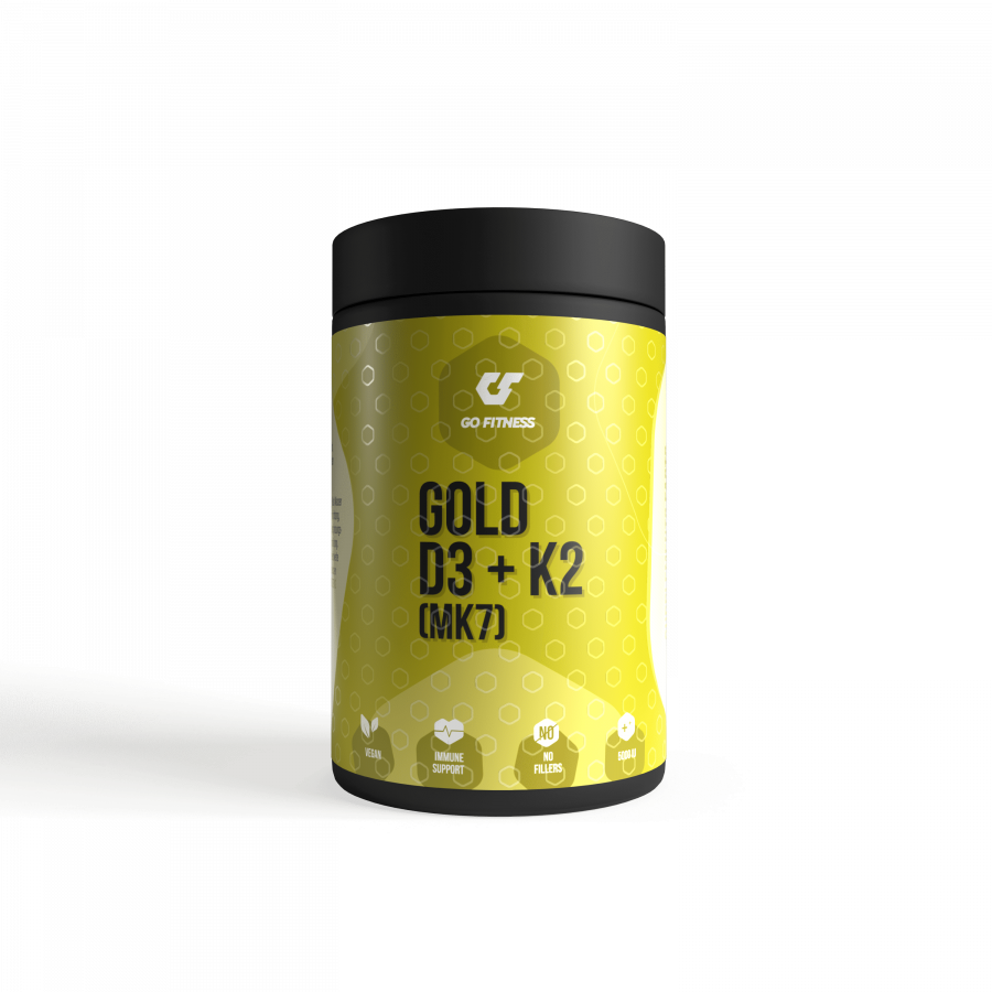 Go Fitness - Gold D3 + K2 - 60 Capsules