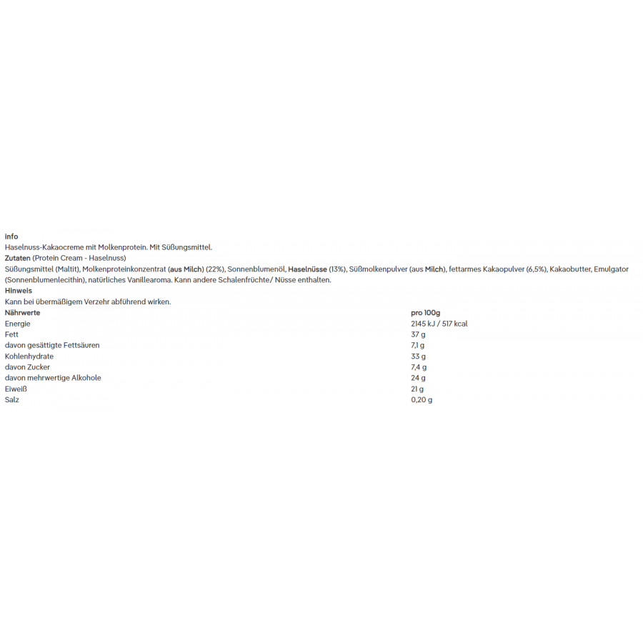 Foodspring - Protein Creme - 200g