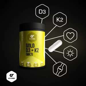 GoFitness Nutrition - Gold D3 + K2 - 60 Kapseln 2