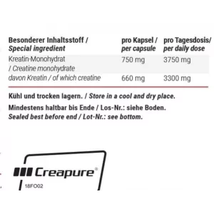 Foodspring - Kreatin (Creapure) - 120 Kapseln 2