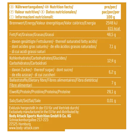 Body Attack - Peanut Butter - 1000g