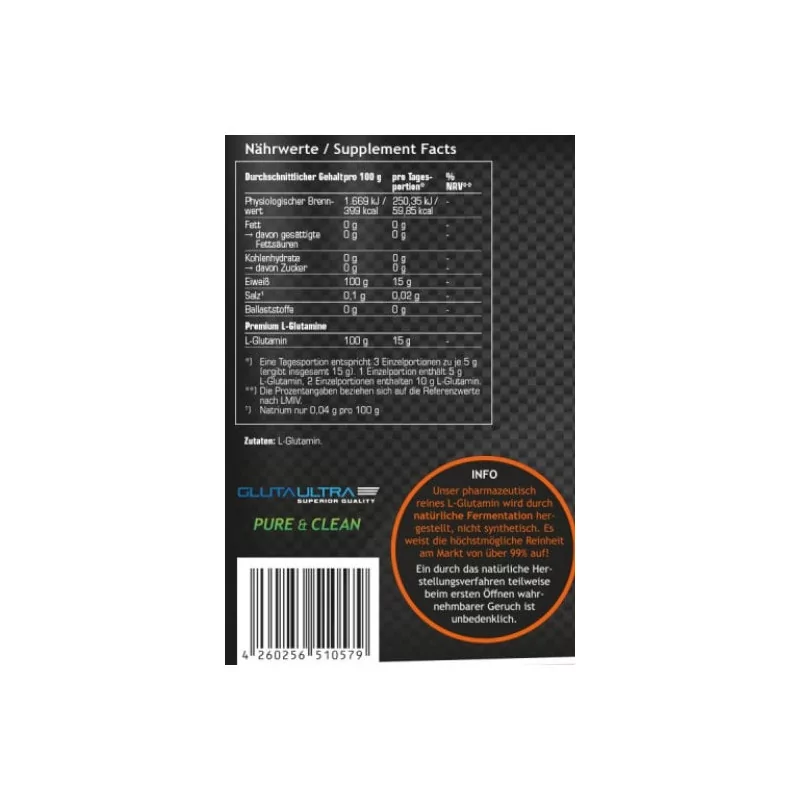 SRS Muscle GLutamin (500g)