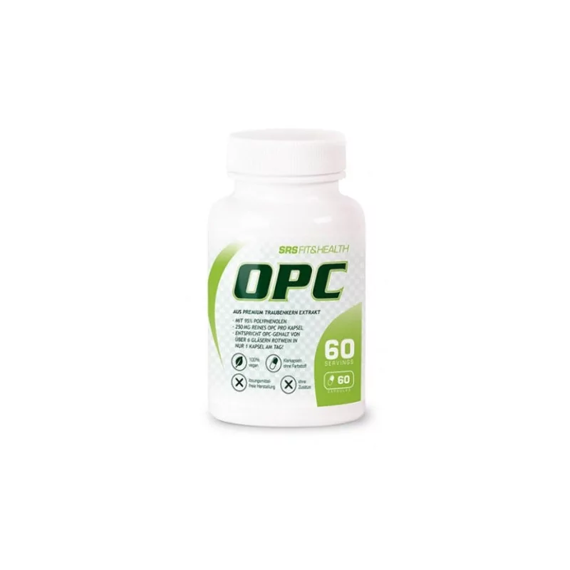SRS Fit&Health - OPC Traubenextrakt - Kapseln 60