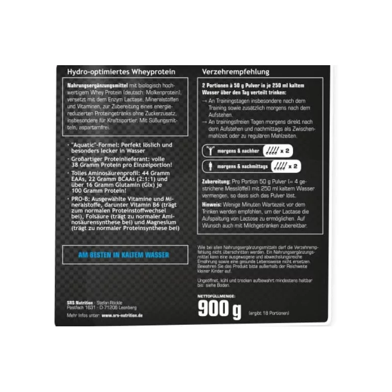 SRS Muscle Supreme Whey Aquatic