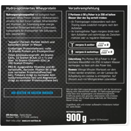 SRS Muscle Supreme Whey Aquatic