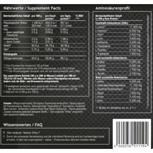 SRS Muscle - Whey Isolat Native - 900g 2