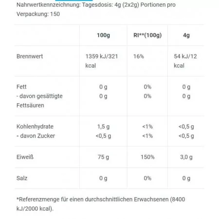 BioTech L-Arginine (300g)