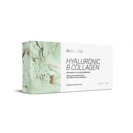 BioTech USA - Hyaluronic & Collagen - Kapseln 120