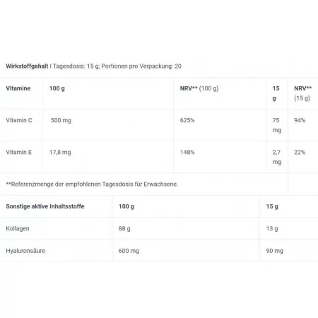 BioTech USA - Collagène Pulver - 300g