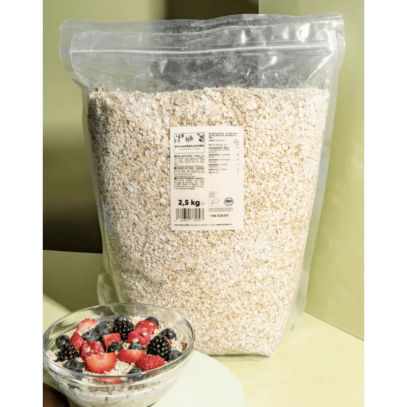 KoRo - Bio Haferflocken Kleinblatt - 2,5kg