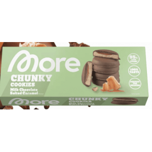 More Nutrition - Chunky Cookie Box - 128g / 8 Stück
