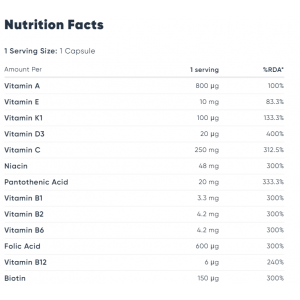 ESN - Vitamin Stack - 120 Kapseln 2