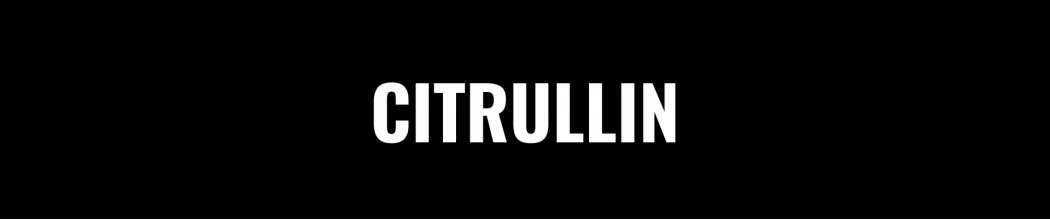 Citrulline pour améliorer les performances